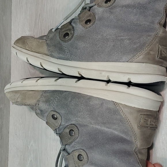 Sorel Women Explorer Joan Ankle Suede Booties shoes sz 8.5 - Picture 9 of 15